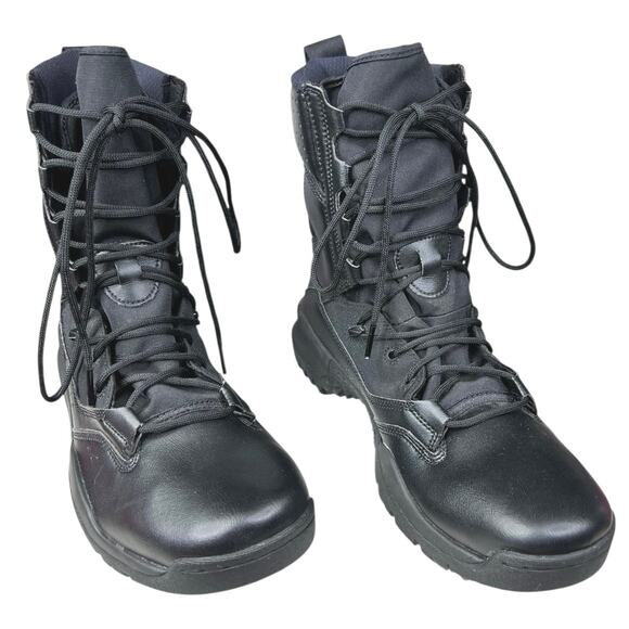 Nike Men’s SFB 2 Field 8” Black Leather Tactical Combat Boots Size US US 9 - Picture 5 of 10